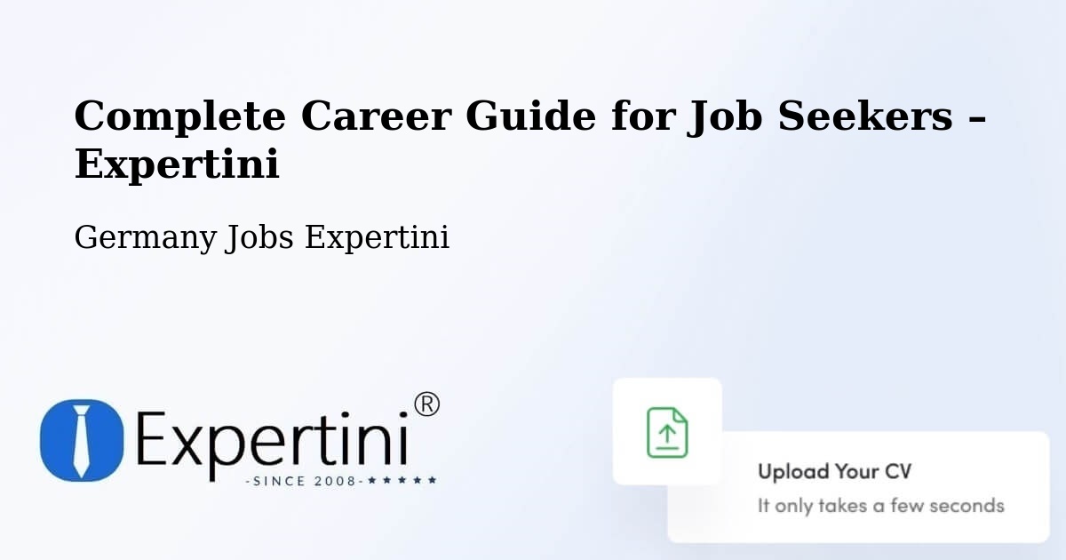 Career Guide for Job Seekers – Zerbst - Zerbst, Germany Jobs Expertini
